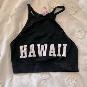 VS PINK OPEN BACK HAWAII BRALETTE